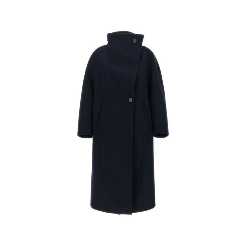 Tela Blue Coats - Oversized Coats Women